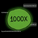 1000X