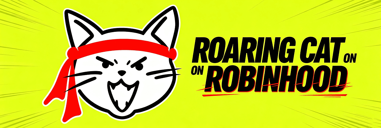 Roaring Cat Banner