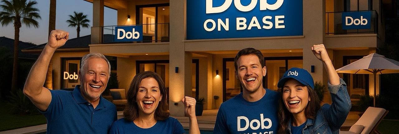 DOB on Base Banner