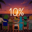 10%
