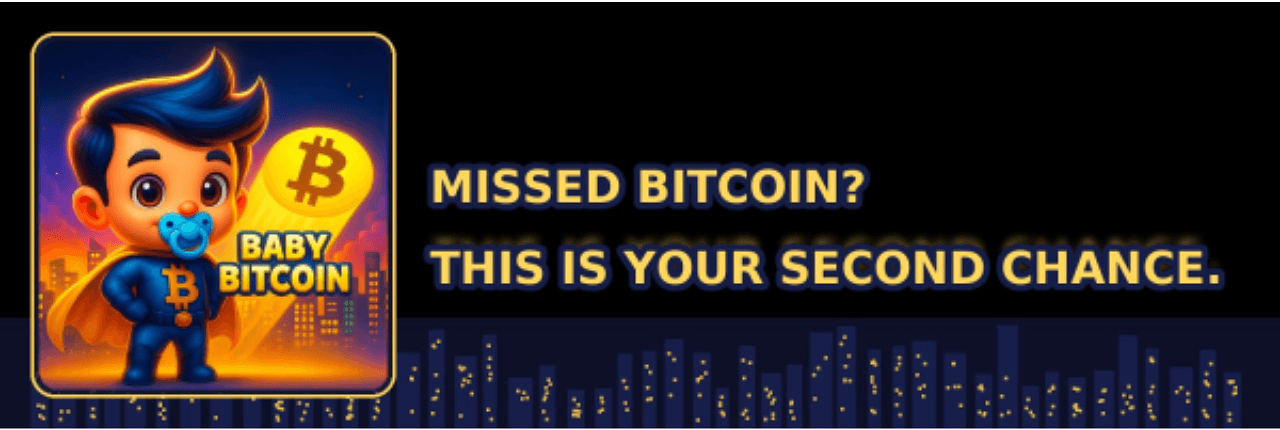 Baby Bitcoin Banner