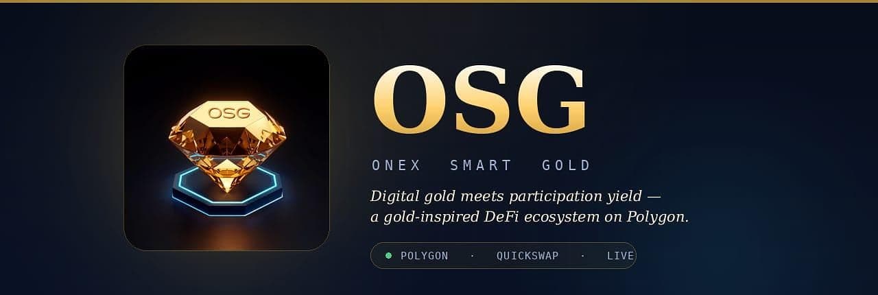 OneX Smart Gold Banner