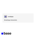 GREETINGS INTERACTION