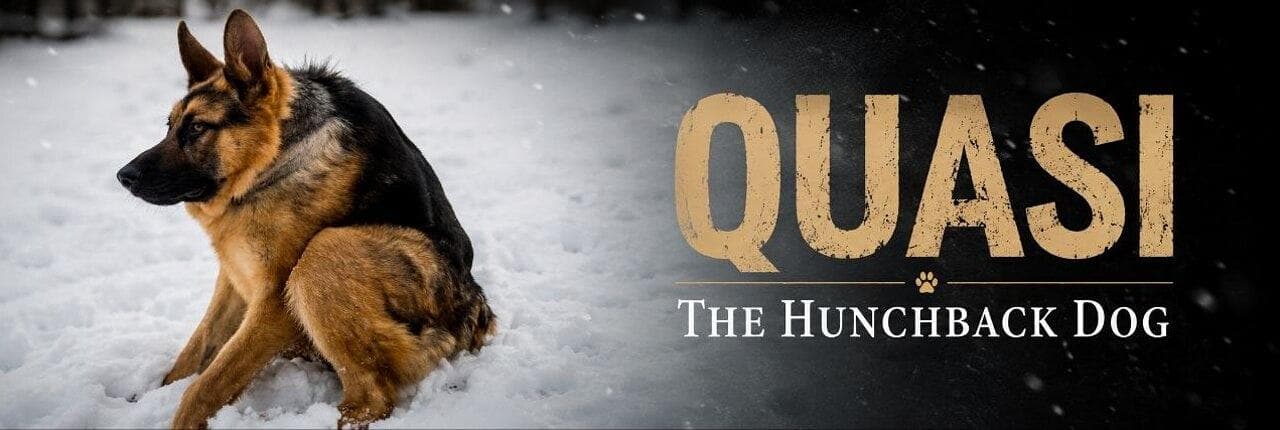 Quasi The Hunchback Dog Banner