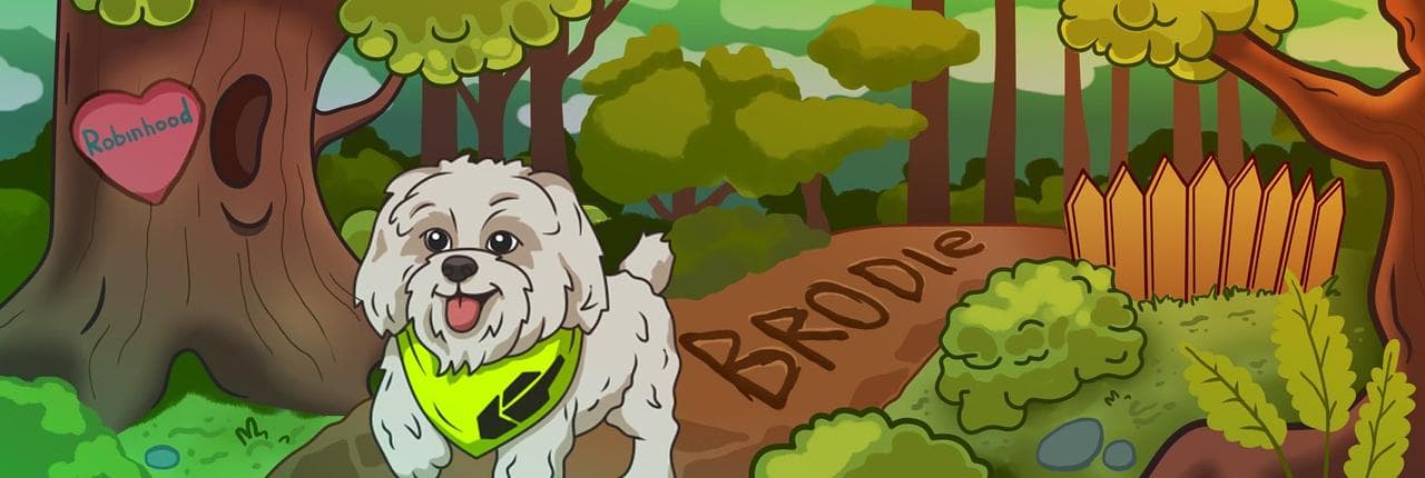 Robinhood Dog Banner