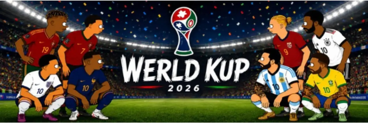 WERLD KUP Banner