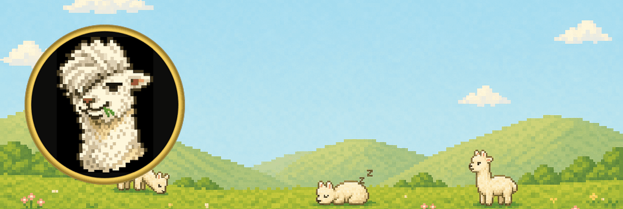 Hansome Alpacas Banner
