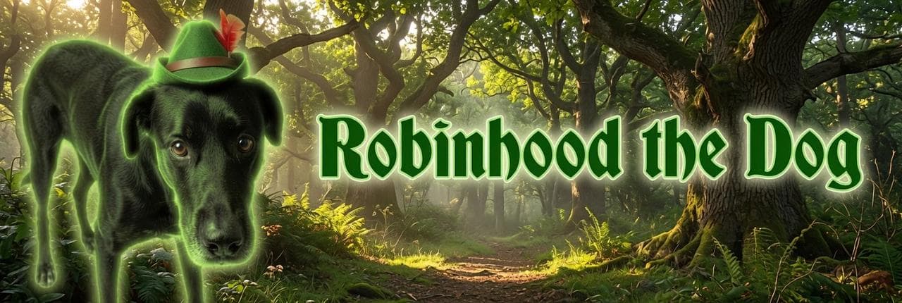 Robinhood the Dog Banner