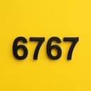 6767