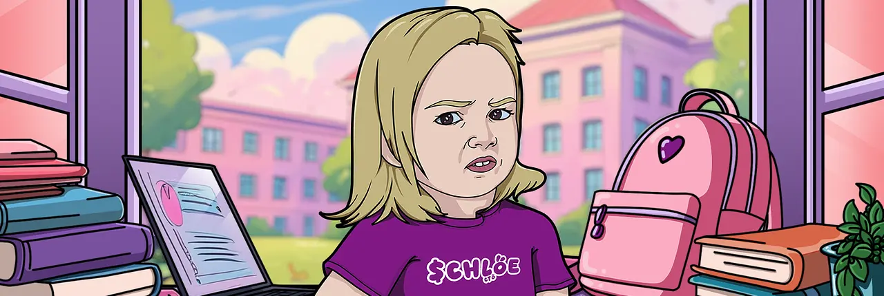 SIDE EYEING CHLOE Banner