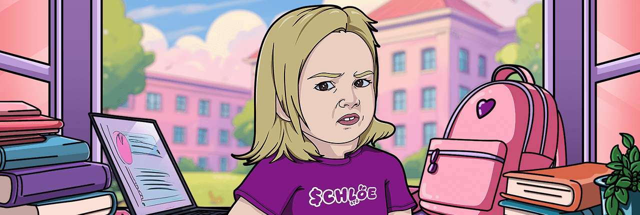 SIDE EYEING CHLOE Banner