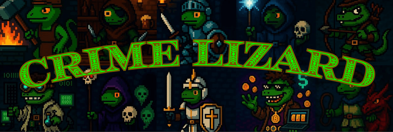 Crime Lizard Banner