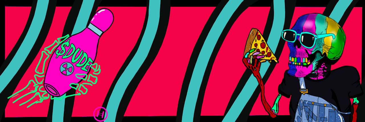 Dude coin Banner