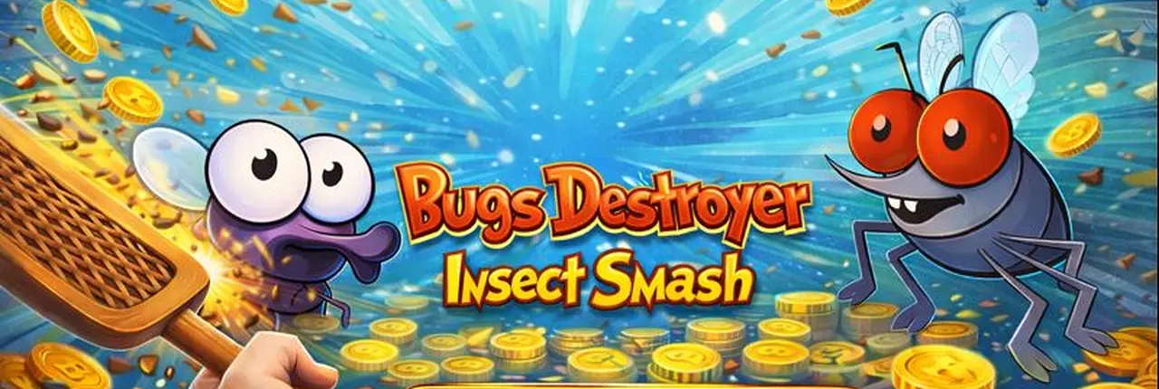 Bugs Destroyer Game Banner