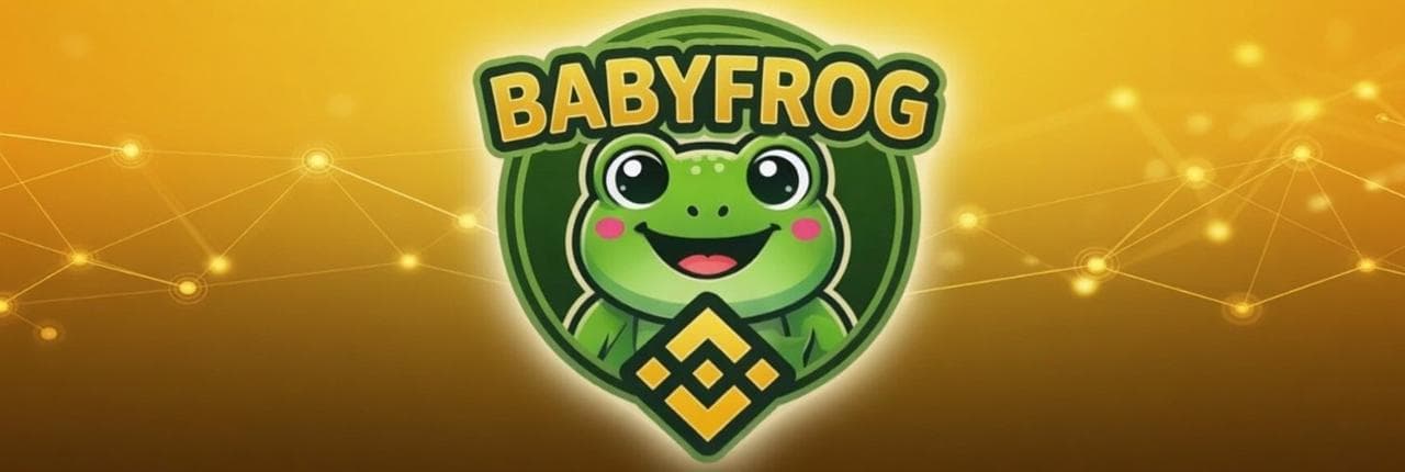 Baby Frog Coin Banner