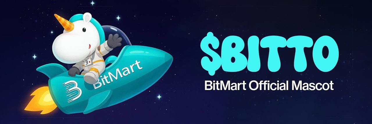 Bitmart Mascot Banner