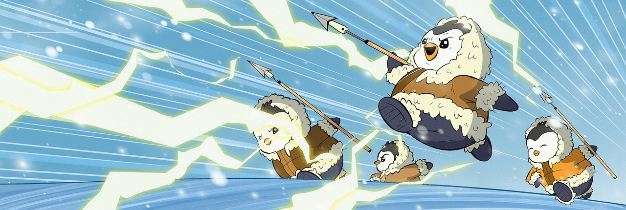 Eskimo Penguins Banner