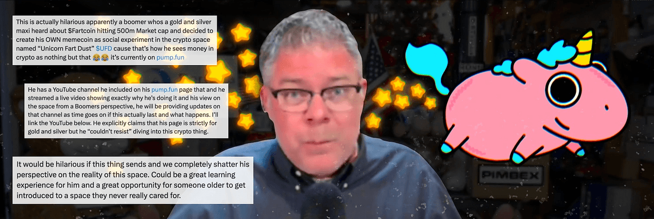 Unicorn Fart Dust Banner