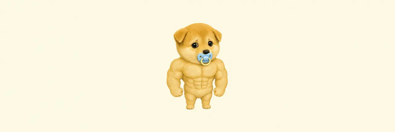 Baby Swole Doge Banner