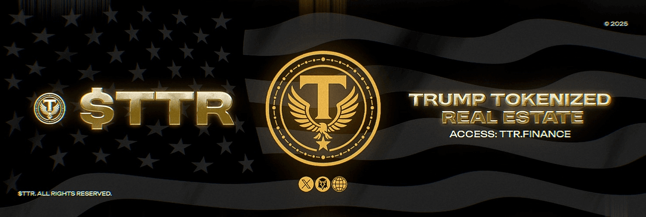 Trump Tokenized Real Estate Banner