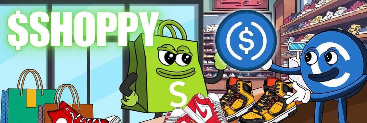 Shopify Mascot Banner