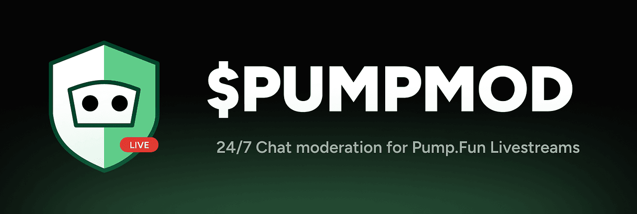 Pumpfun Live Mod Banner