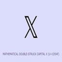 X