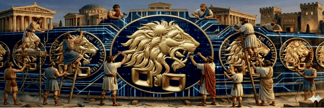 Lydian Lion Banner