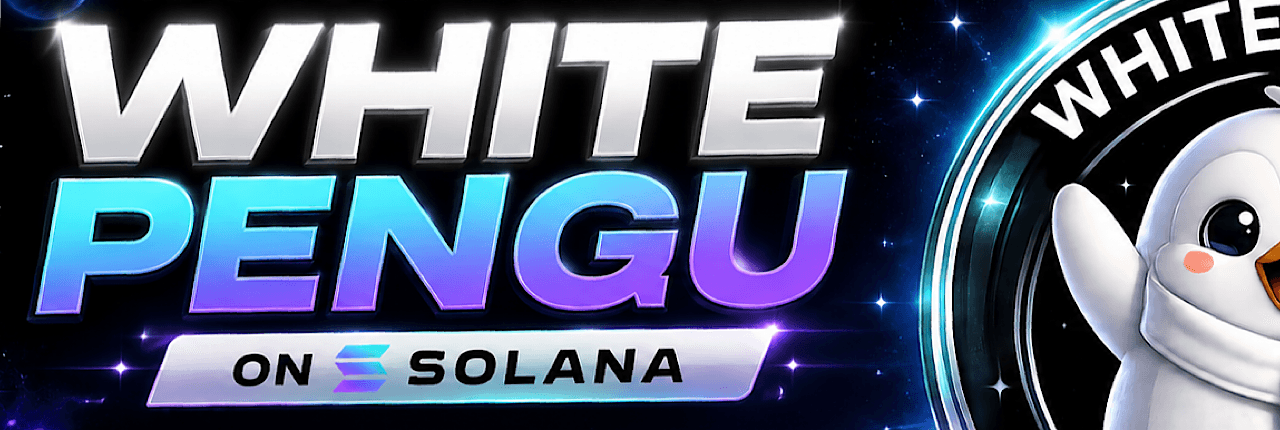 WHITE PENGU Banner