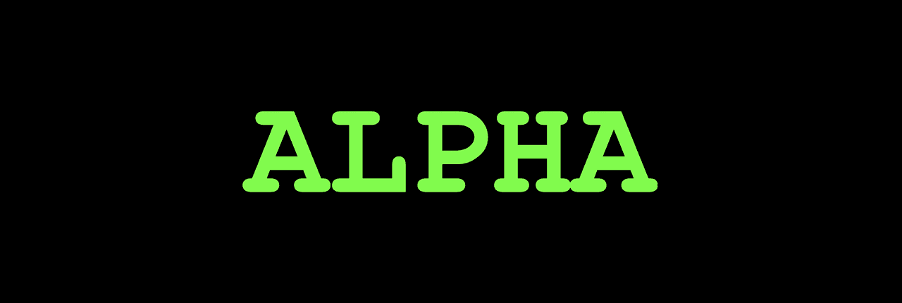 Alpha Banner