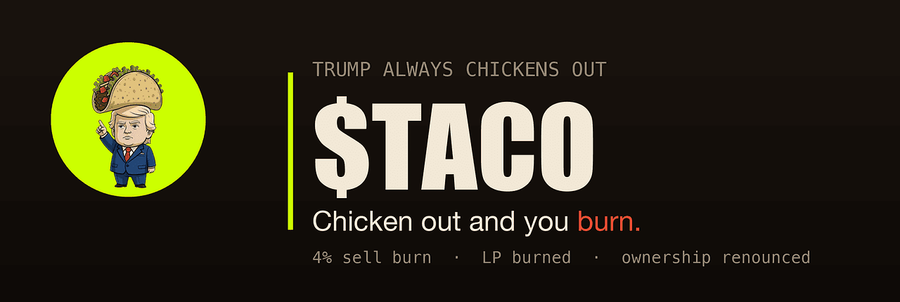 TrumpAlwaysChickensOut Banner