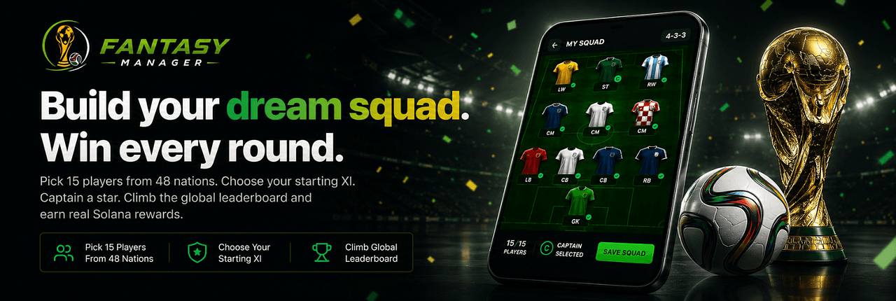 Fantasy Manager Banner