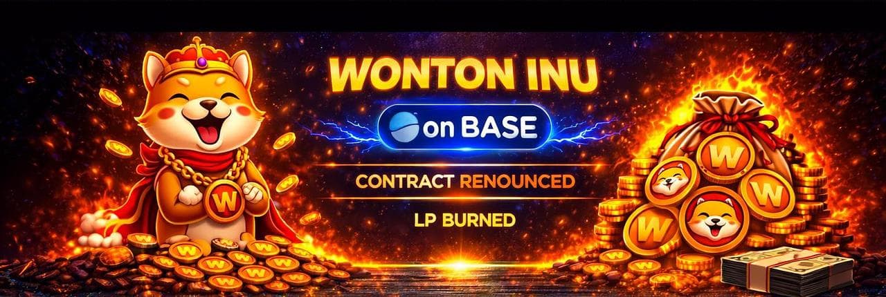 WONTON INU Banner