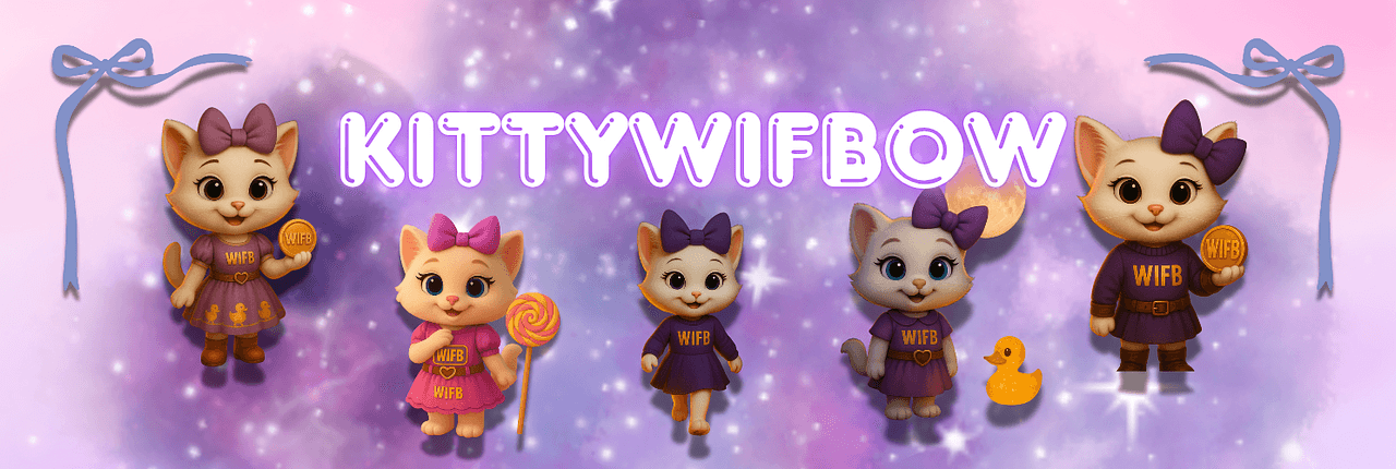 KittyWifBow Banner