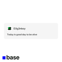 TODAYISGOODDAYTOBEALIVE