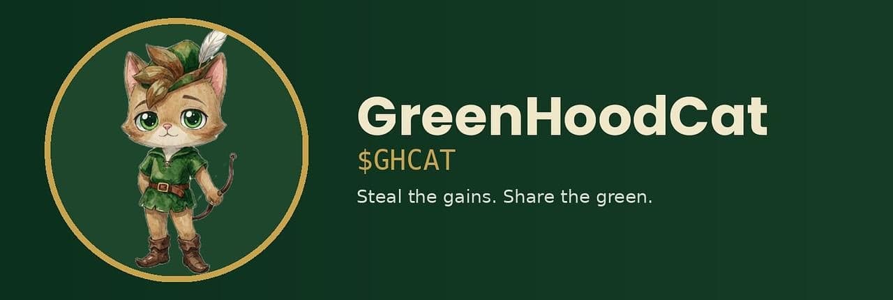 GreenHoodCat Banner