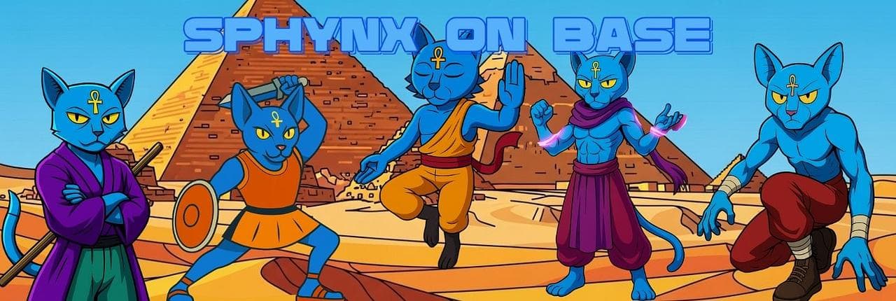 Sphynx on Base Banner