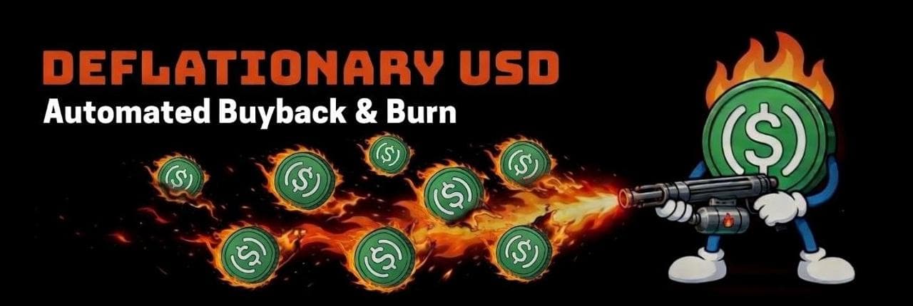 Deflationary USD Banner