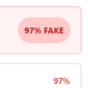 97% FAKE AI