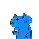 blue