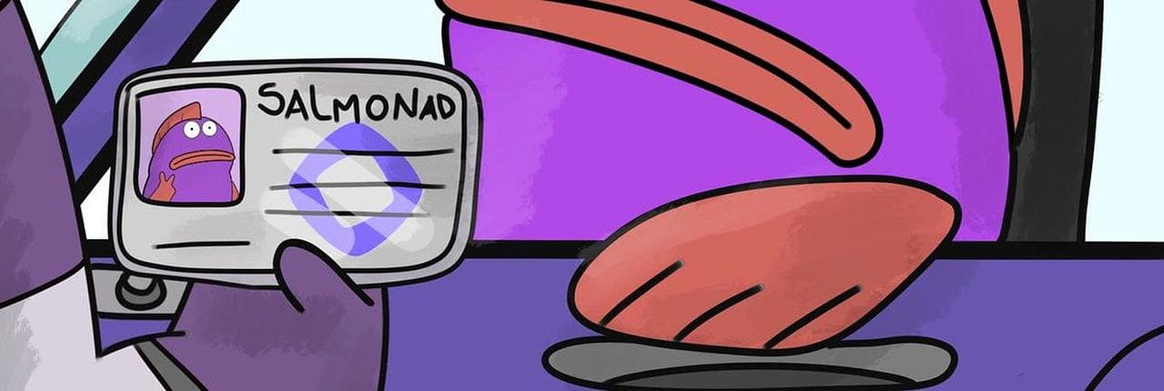 Salmonad Banner