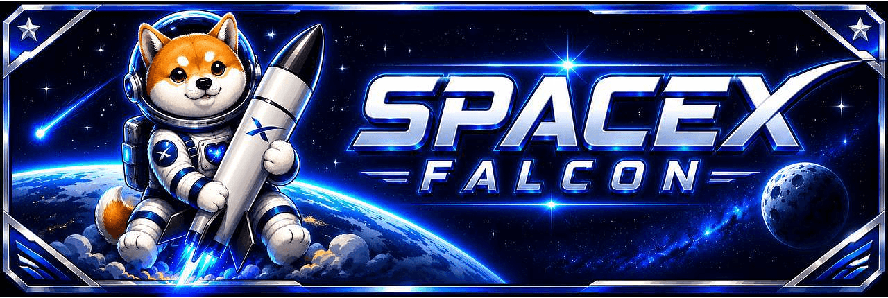 SpaceX Falcon Banner
