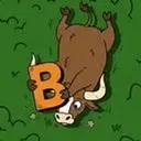 B