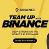 TEAM UP WITH BINANCE