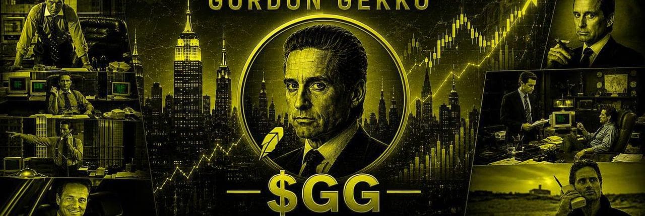 Gordon Gekko Banner