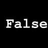 False