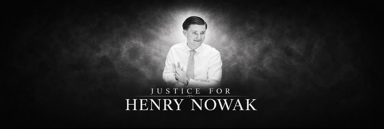 Justice For Henry Nowak Banner