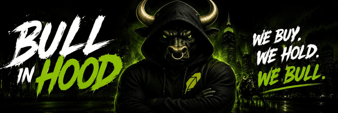 Bull in Hood Banner