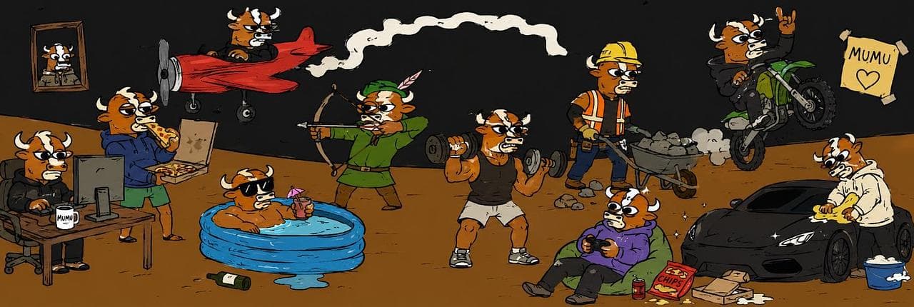 Mumu The Bull Banner