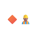 🔶👷🏽‍♂️